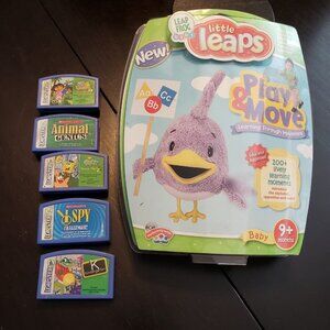 Leap Frog Little Leaps and Leapster games